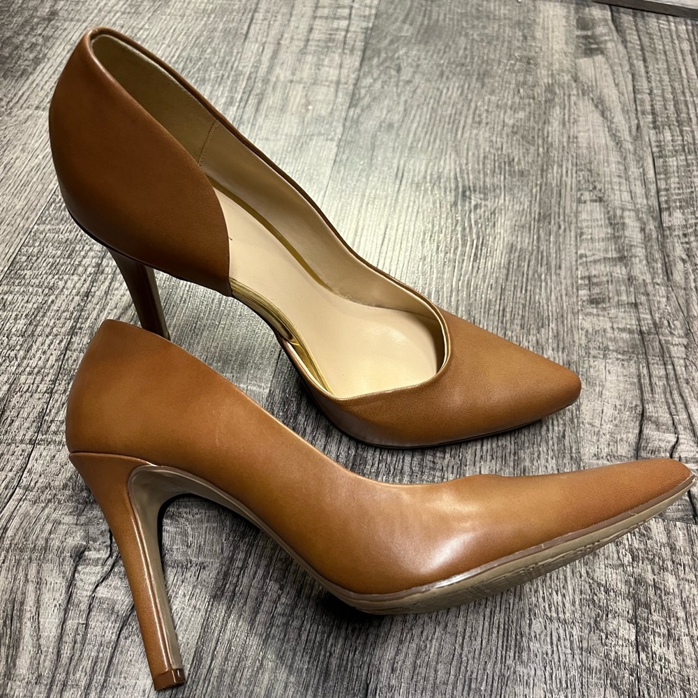 Brown heels